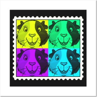 Guinea Pig Postage Stamp Posters and Art